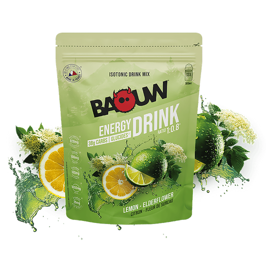 Ενεργειακό ποτό BAOUW ISOTONIC (585g) Λεμόνι Elderflower