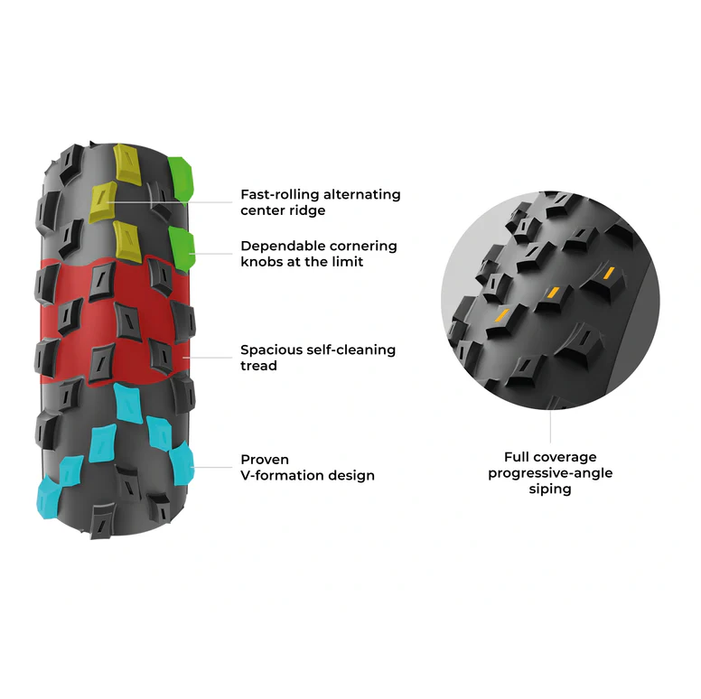 VITTORIA Barzo 27.5x2.4 XC Trail Graphene 2.0 Tubeless Ready Soft Black ελαστικό