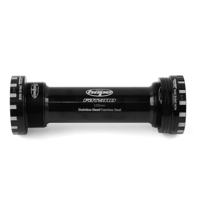 HOPE 100 mm Fat Bike 24 mm στροφαλοθάλαμος άξονα #BBSSFATN Μαύρο