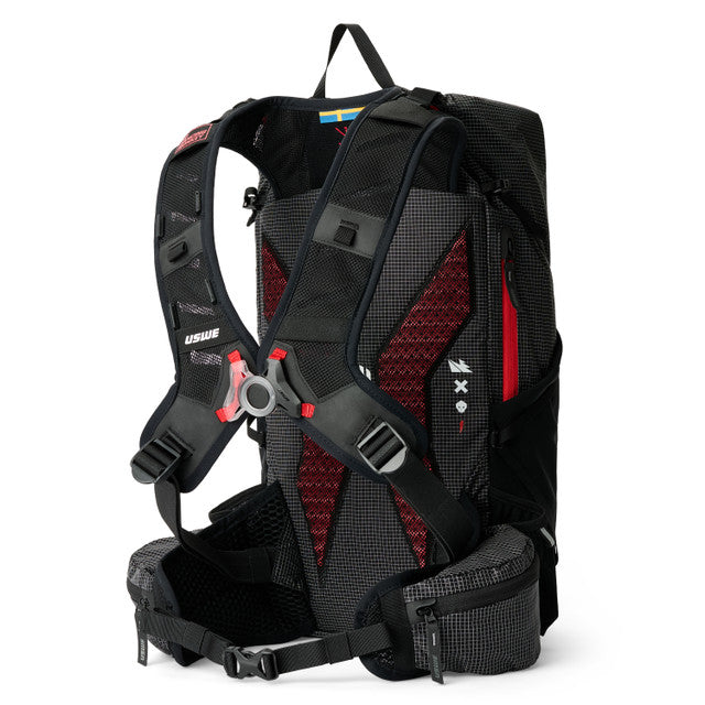 USWE ROLLTOP DAYPACK 18L Backpack Black