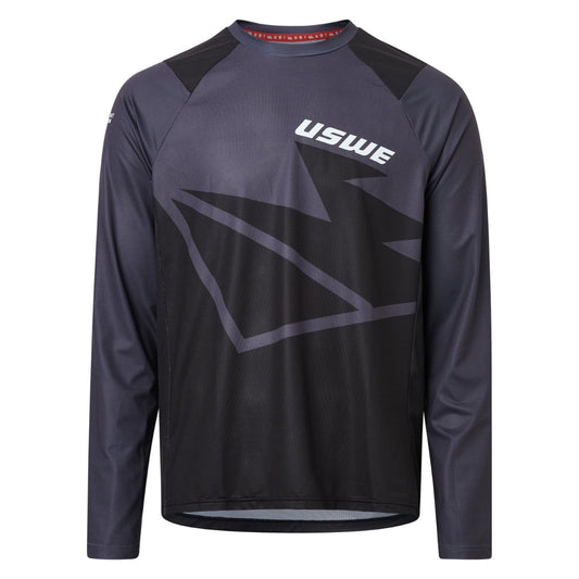 USWE BERG MTB Μακρυμάνικο Jersey Μαύρο