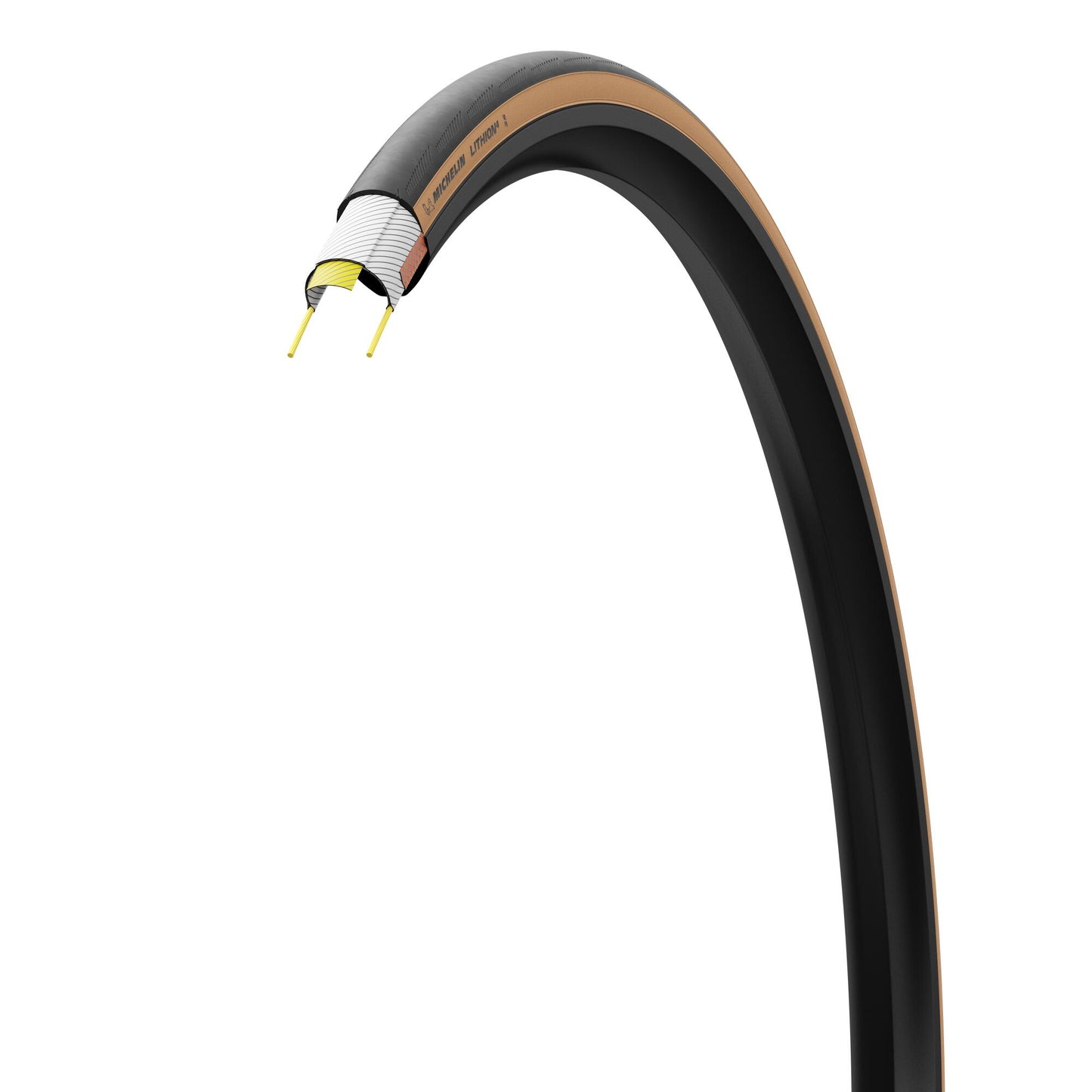MICHELIN LITHION 4 700x28 Performance Line TubeType Μπεζ ελαστικό