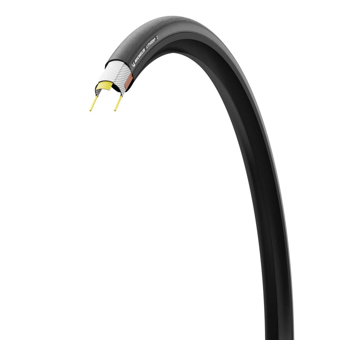 MICHELIN LITHION 4 700x25 Performance Line TubeType Μαύρο ελαστικό