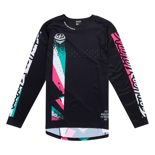 TROY LEE DESIGNS SPRINT FULL PULL Μακρυμάνικο Jersey Μαύρο 2025