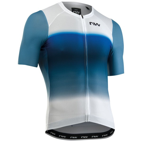 NORTHWAVE BLADE AIR Κοντομάνικο Jersey Λευκό/Μπλε
