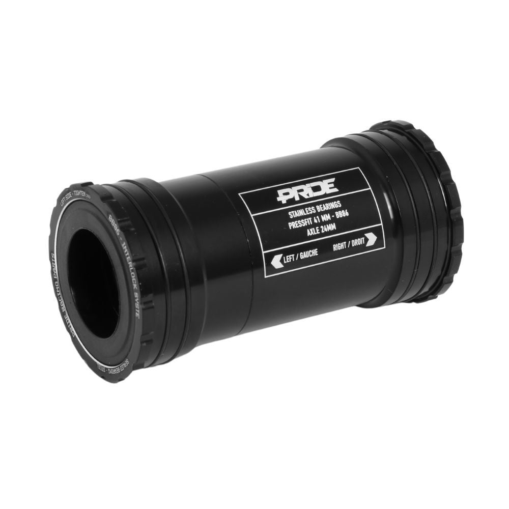 PRIDE BB86 Interlock Inox Bottom Bracket - 24mm