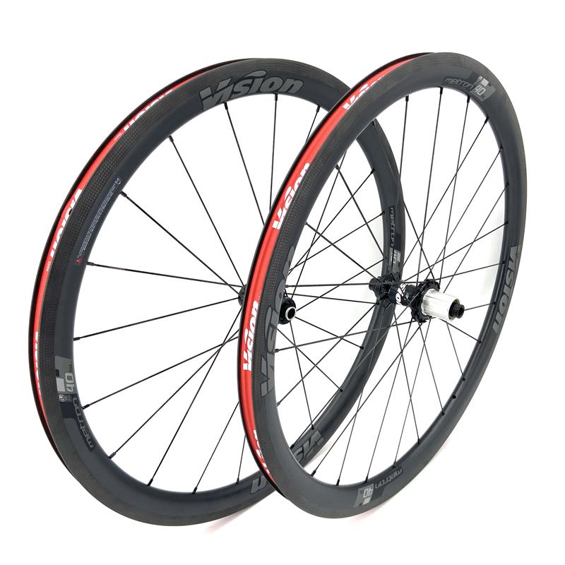 Ζεύγος τροχών Vision Metron 40 SL Tubeless Ready (Center Lock)