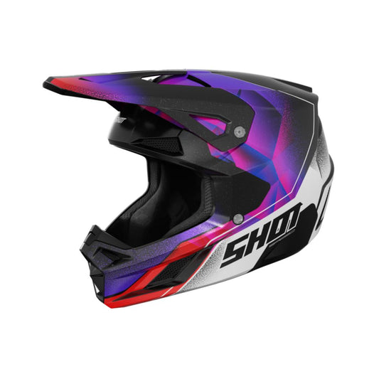 Κράνος BMX SHOT SPEED Olymp Purple Pearly