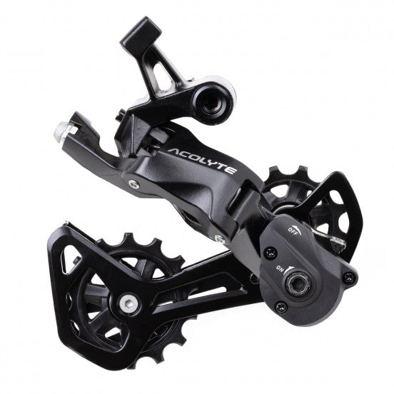 MICROSHIFT ACOLYTE V2 8V rear derailleur Medium cage springlock