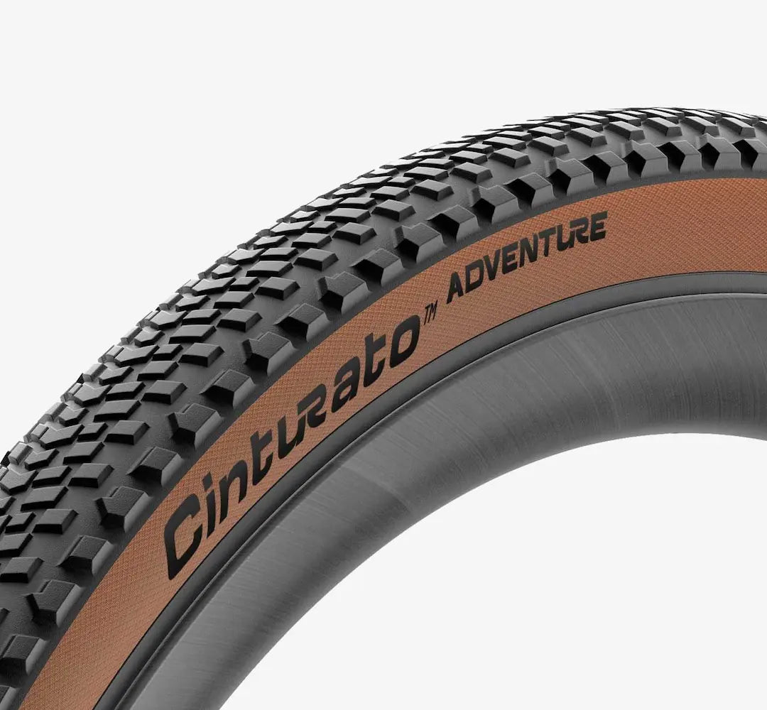 PIRELLI CINTURATO ADVENTURE 700x40c tire Tubeless Ready Classic Beige