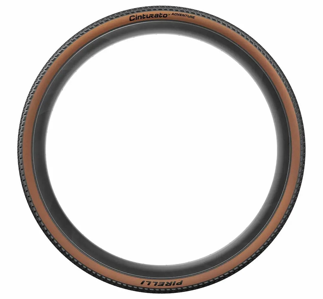 PIRELLI CINTURATO ADVENTURE 700x45c tire Tubeless Ready Classic Beige
