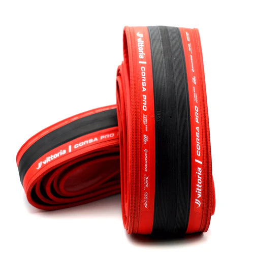 VITTORIA CORSA PRO 700c Tubeless Ready ελαστικό Κόκκινο