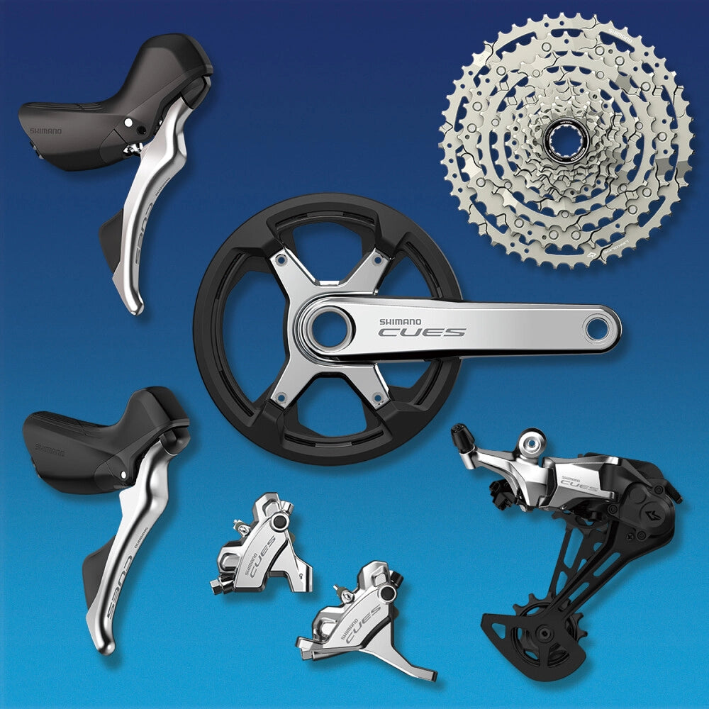 Cassette 10V SHIMANO CUES CS-LG400 Linkglide - Édition Polish Silver