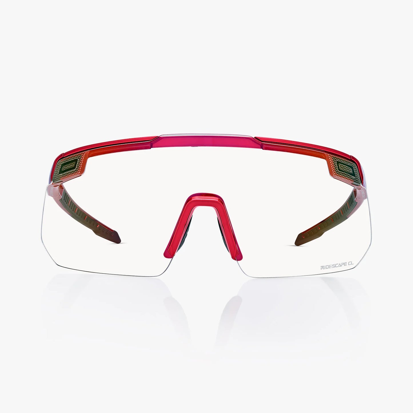 SHIMANO S-PHYRE CE-SPHR2 Metallic Red Ridescape Road Glasses