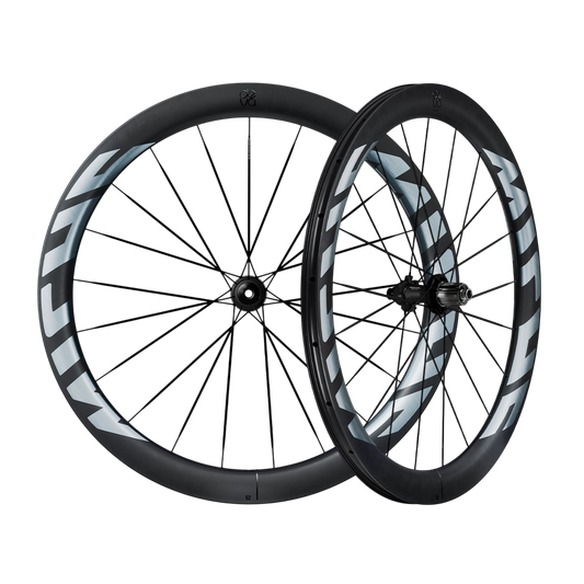 Ζεύγος τροχών MICHE DEVA RD 52 Tubeless Ready (Center Lock) Ασημί