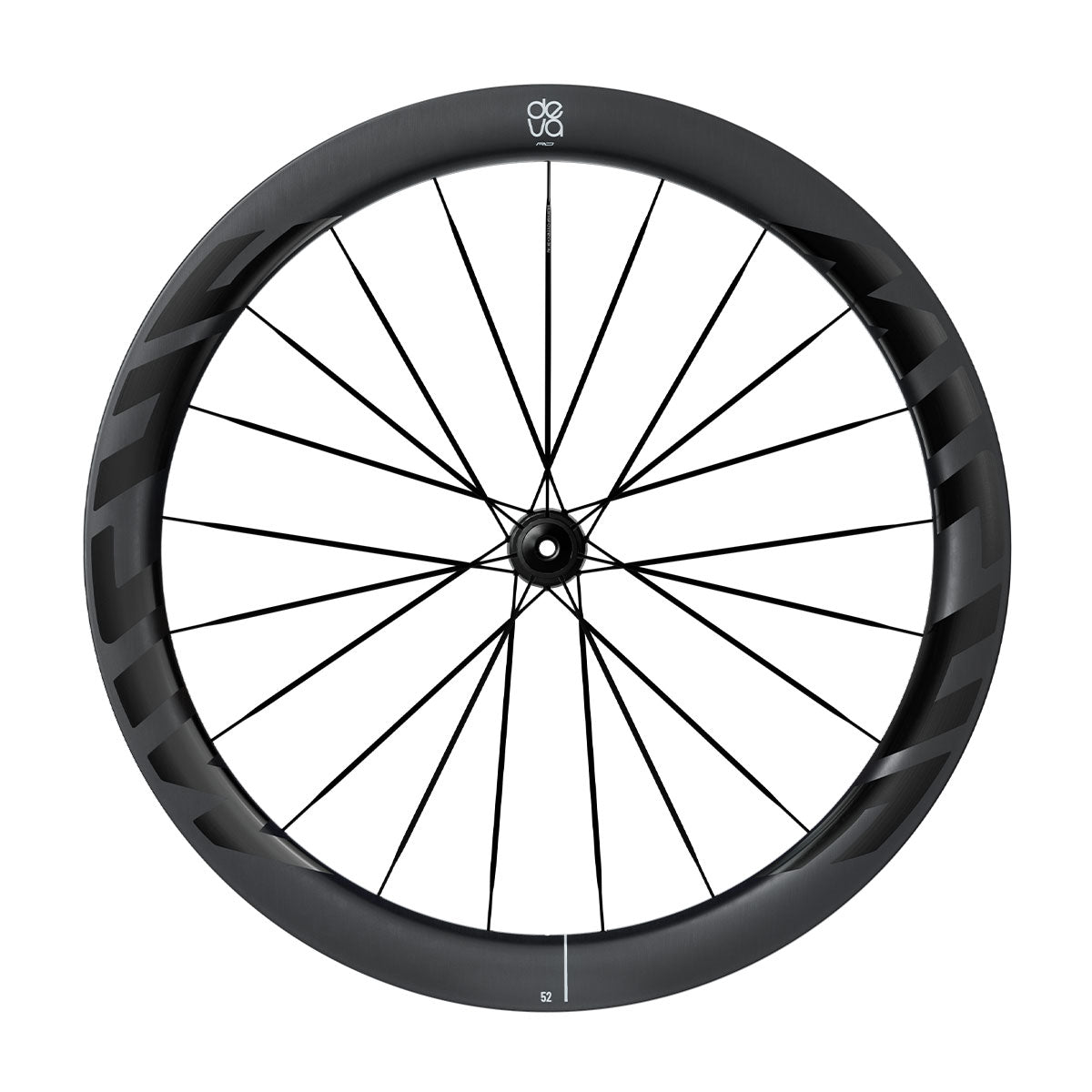Pair of MICHE DEVA RD 52 Tubeless Ready Wheels (Center Lock) Black