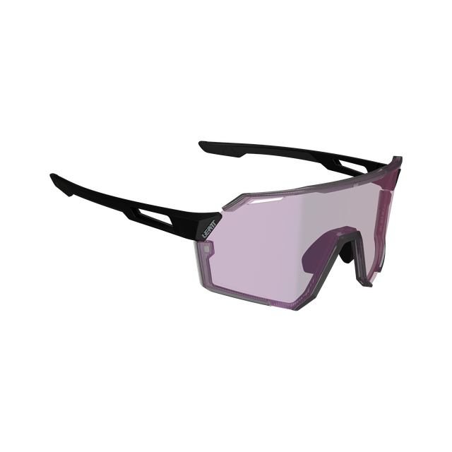 Lunettes LEATT RIDEVIZ PRO SMALL Gris Verre Crystal Iriz Rose