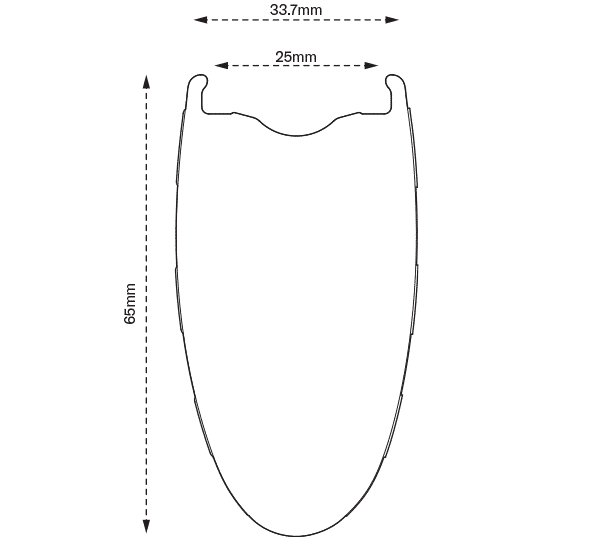 Ζεύγος τροχών SCOPE Artech 6.A All-Road Tubeless Ready (Centerlock) Μαύρο