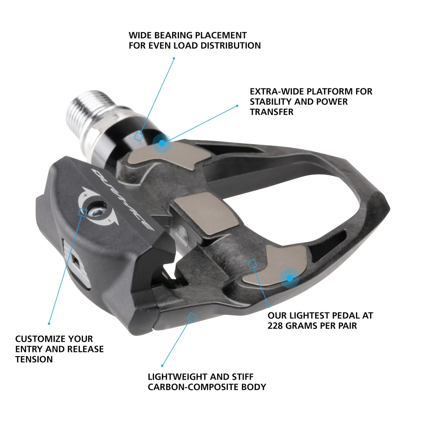 Πετάλια SHIMANO DURA-ACE R9100