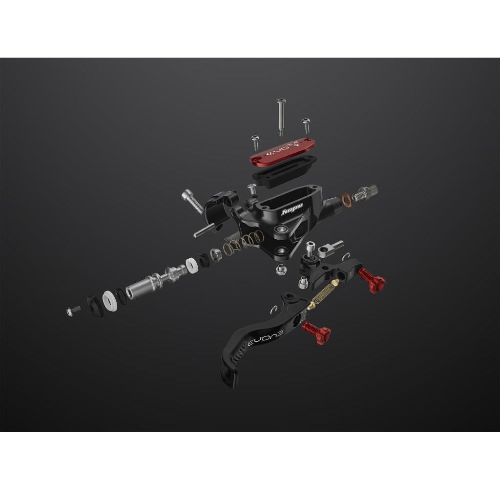 Front brake HOPE TECH 4 EVO X2 PM Silver/Violet
