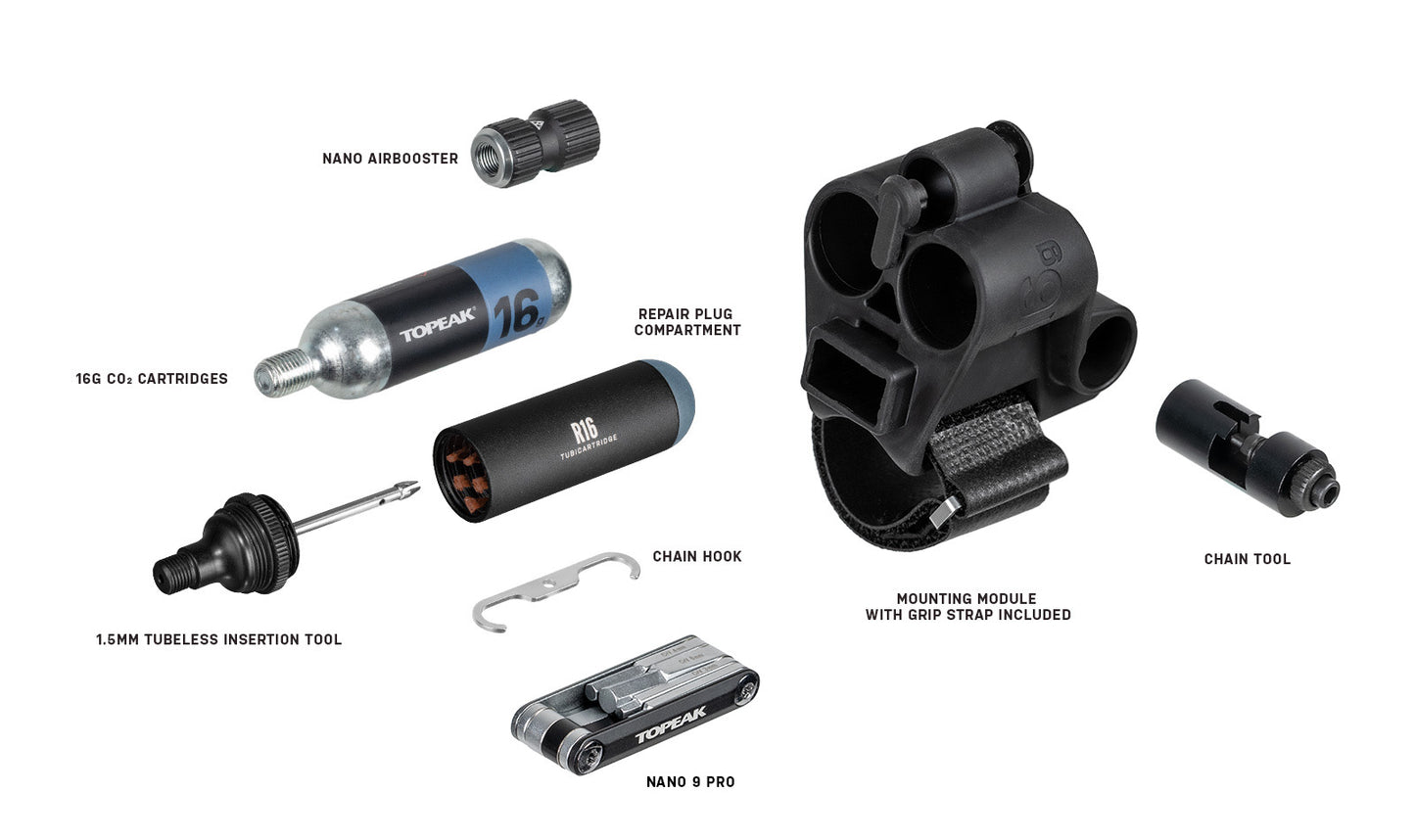 Multi-Tools Co2 TOPEAK TUBIMASTER RXT Pro