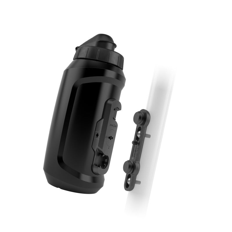 Σετ μπουκαλιών και κλωβού μπουκαλιών FIDLOCK TWIST COMPACT BIKE BASE 750 ml Μαύρο