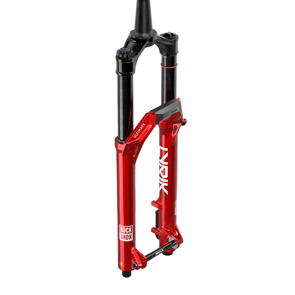 Fork Lyrik Ultimate CHARGER 3.2 RC2 - 29" Boost™ 15x110 Electric Red Alum Str Tpr 44offset C5/R55 LinearXL (includes Bolt On Fenders,Star nut,Maxle Stealth)E1