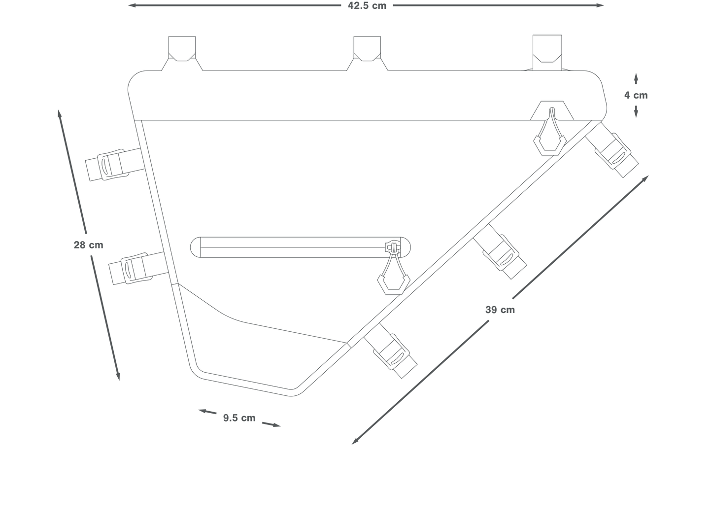 Τσάντα πλαισίου APIDURA EXPEDITION FULL FRAME PACK 6 L Μαύρο