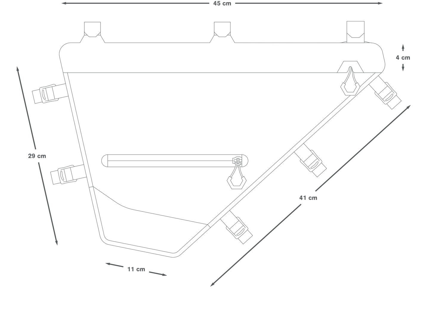 Τσάντα πλαισίου APIDURA EXPEDITION FULL FRAME PACK S 7.5 L Μαύρο