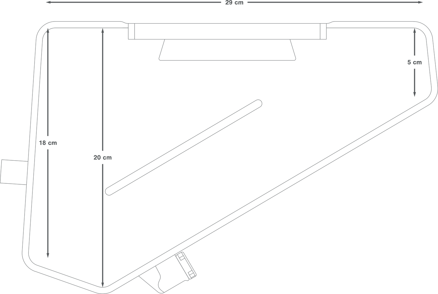 Θήκη νερού πλαισίου APIDURA FRAME PACK HYDRATATION BLADDER 3 L