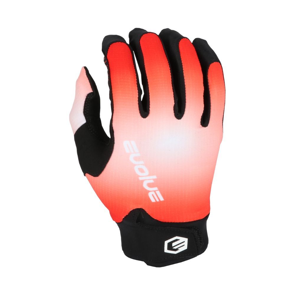 Gants Evolve SI2 rouge et blanc adulte