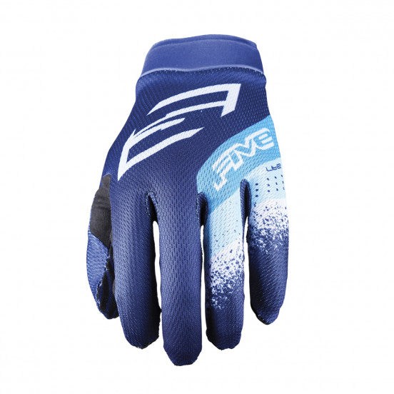 FIVE XR-LITE STRIPES Blue Gloves