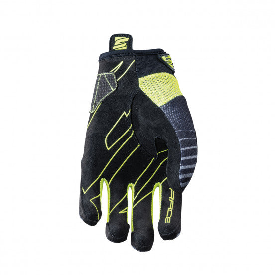 FIVE BMX RACE Junior Gloves, Neon Yellow