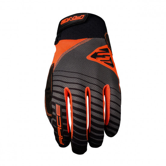 FIVE BMX RACE Gloves in Neon Orange