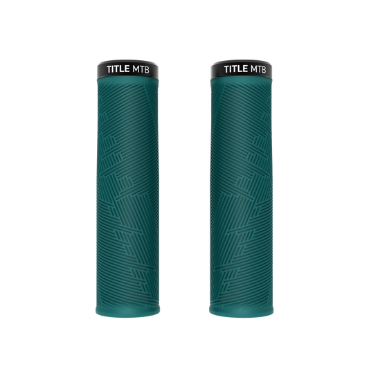 Grips Title MTB FORM Lock-On XL Turquoise - ζεύγος μπροστινή προβολή
