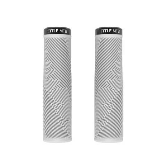 Grips Title MTB FORM Lock-On XL Λευκό - ζεύγος μπροστινή προβολή