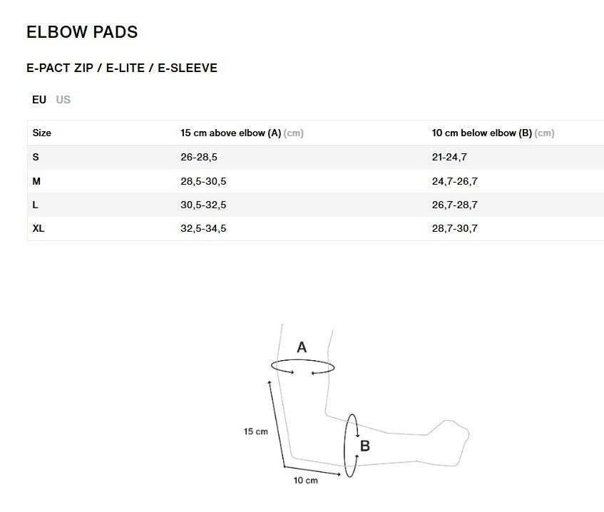 ION E-SLEEVE elbow pads Black