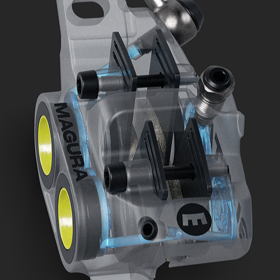 Ζεύγος φρένων Magura Gustav Pro (με δίσκους) First Edition Pack