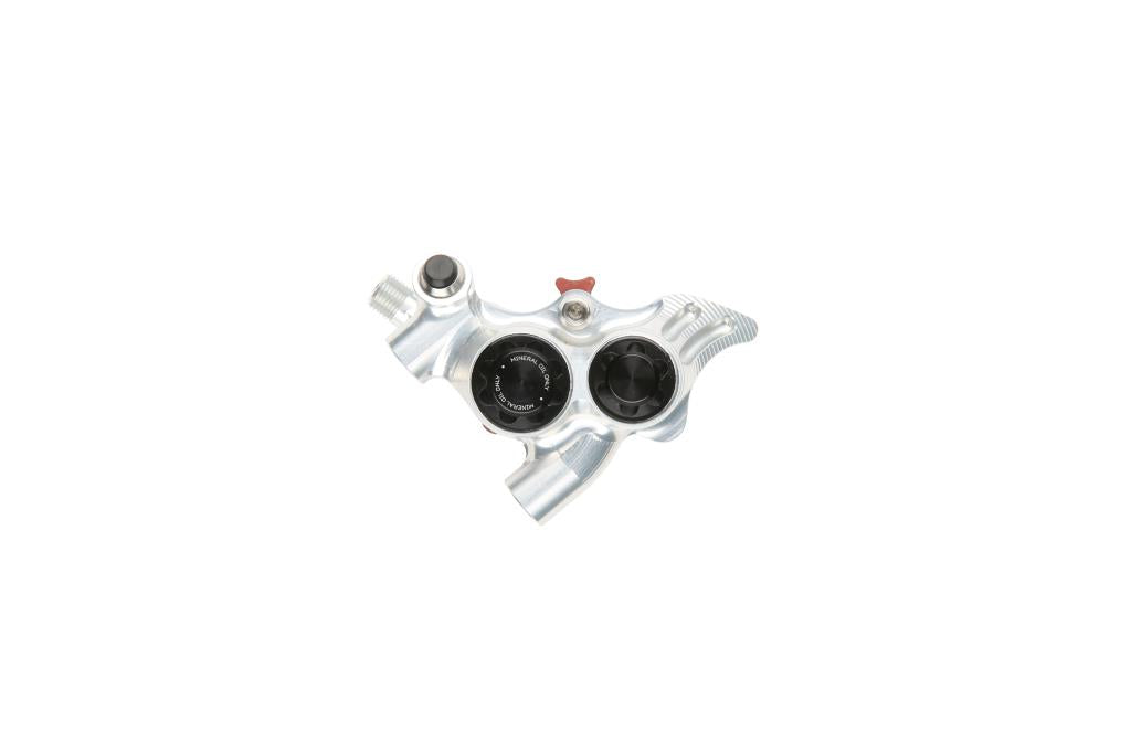 HOPE RX4 + SL FM 34mm 4 έμβολα ασημένια μεταλλική δαγκάνα φρένων