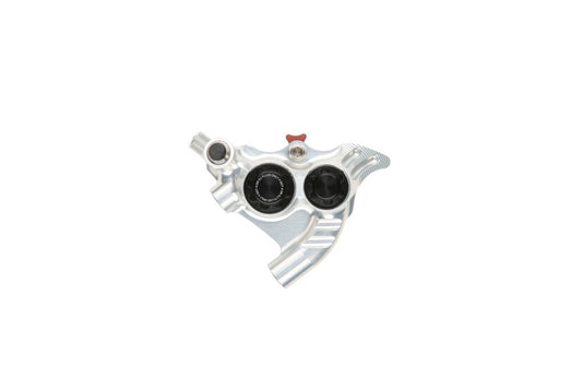 Δαγκάνα φρένων HOPE RX4+ SL FM 34mm (+20) 4 πιστόνια DOT Silver