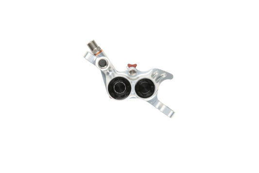 Δαγκάνα φρένων HOPE RX4 + SL PM 4 πιστόνια DOT Silver