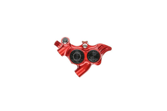 Δαγκάνα φρένων HOPE RX4 + SL FM 34mm 4 πιστόνια DOT Red