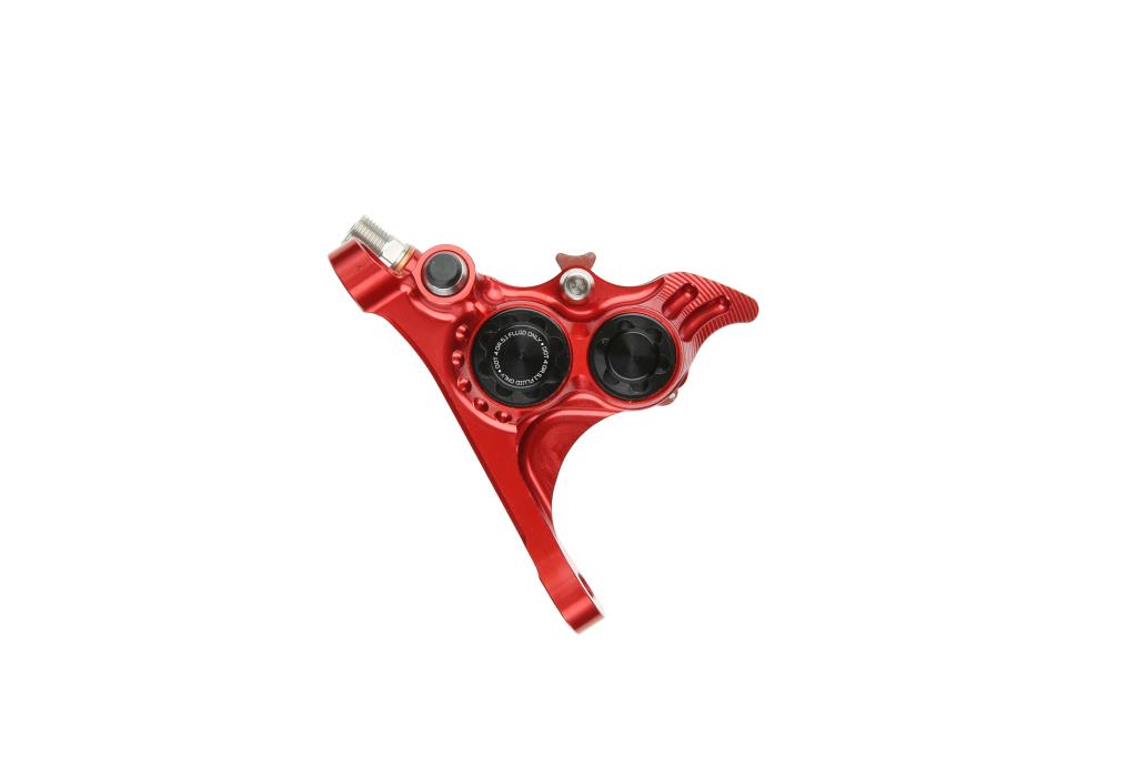 Front Brake Caliper HOPE RX4+ SL FMF (+20) 70mm 4 Pistons DOT Red