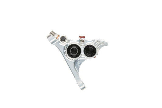Μπροστινή δαγκάνα φρένων HOPE RX4+ SL FMF (+20) 70mm 4 εμβόλων DOT Silver