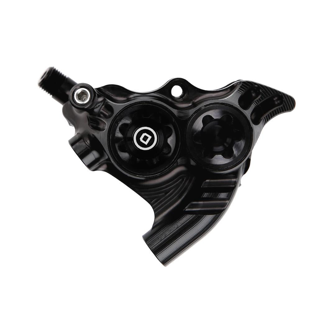 Υδραυλική δαγκάνα φρένων HOPE RX4 + FM 34mm (+20) 4 πιστόνια DOT Black