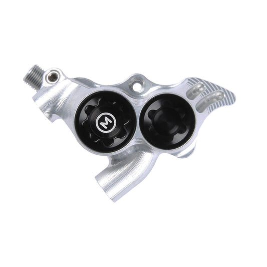 HOPE RX4 + FM 34mm 4 έμβολα μεταλλικό ασημί υδραυλική δαγκάνα φρένων