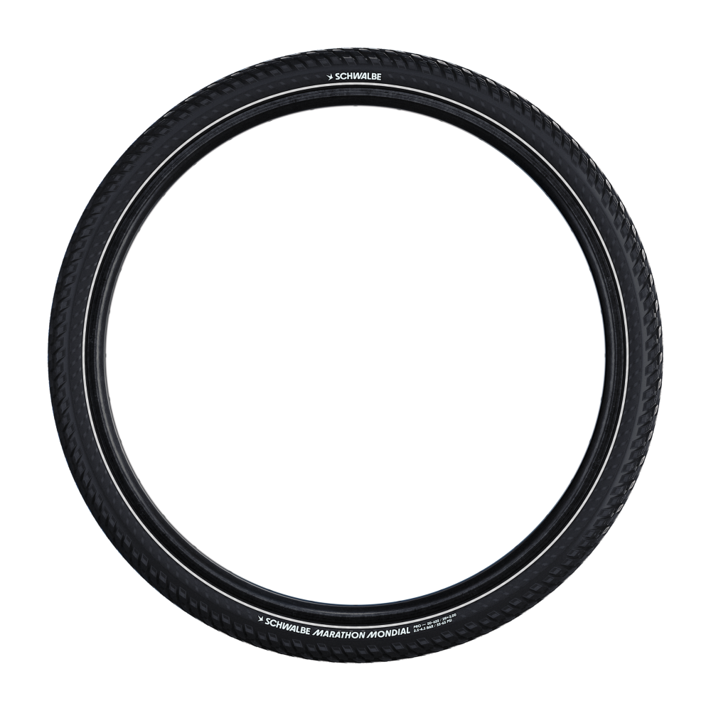 SCHWALBE MARATHON MONDIAL 27.5x2.40 ADDIX RaceGuard Reflex Tubeless Ready Rigid Tire