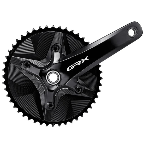 Paire de Plateaux 12V ALUGEAR AERO 110 BCD pour Shimano GRX Noir