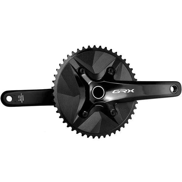Paire de Plateaux 12V ALUGEAR AERO 110 BCD pour Shimano GRX Noir