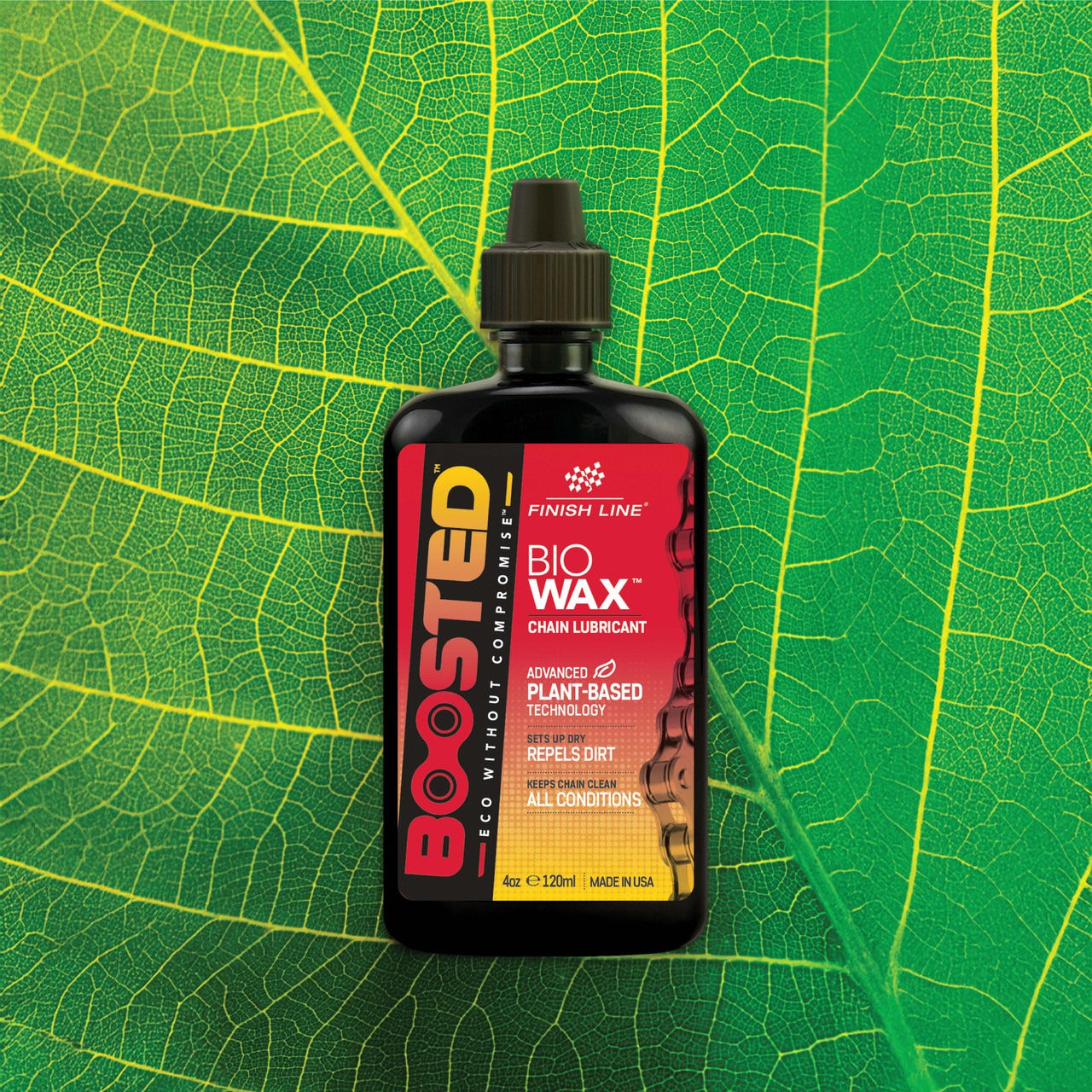 Λιπαντικό αλυσίδας FINISH LINE BOOSTED™ BIO WAX (120 ml)